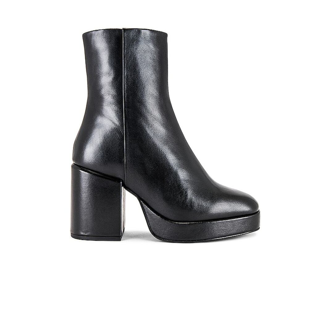 Seychelles Sleek Black Sweet Lady Ankle Boots Size 6.5